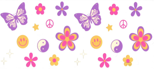 Pastel Peace & Butterflies